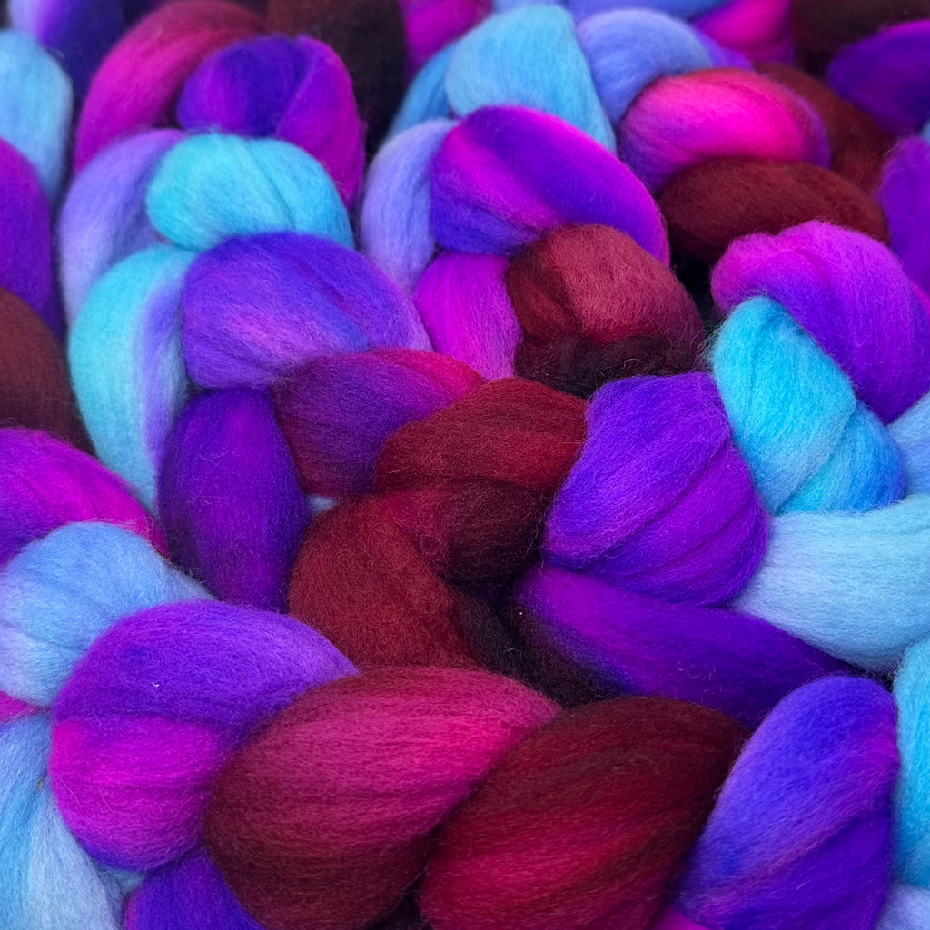 American Targhee wool top spinning fiber Dream Maker