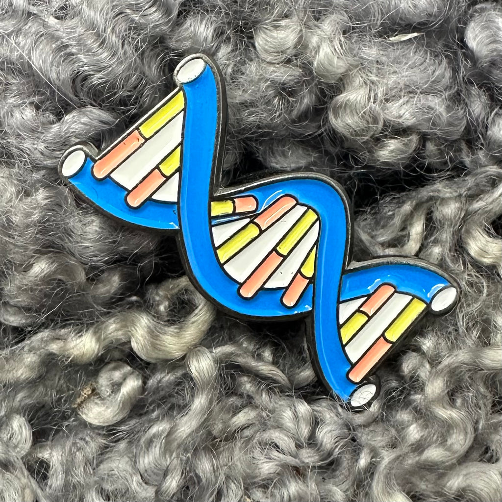 DNA Strand Pin Flair
