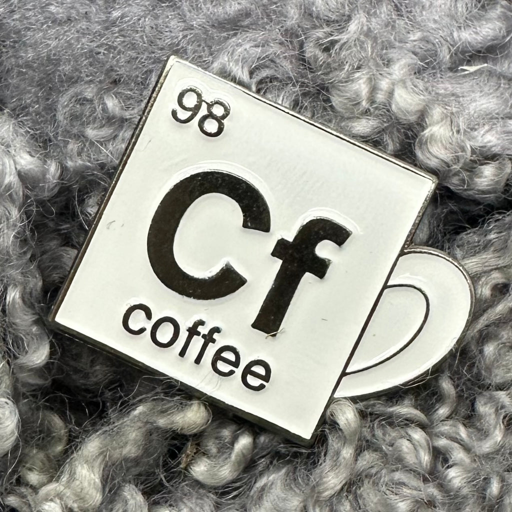 Coffee Element Pin Flair