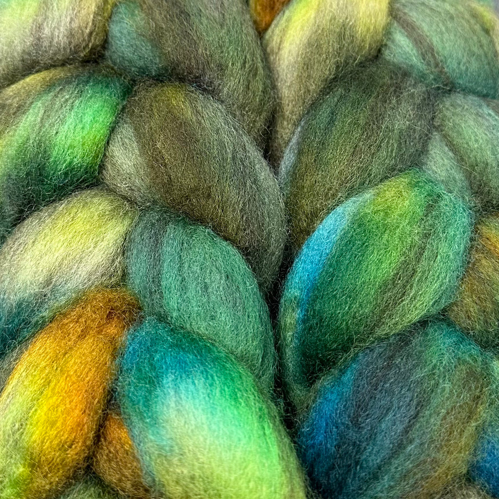 BFL Blue Faced Leicester combed top Pictured Rocks