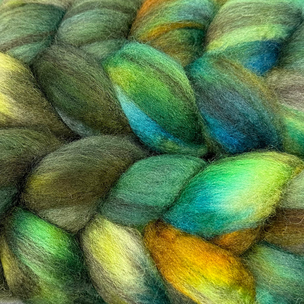 BFL Blue Faced Leicester combed top Pictured Rocks