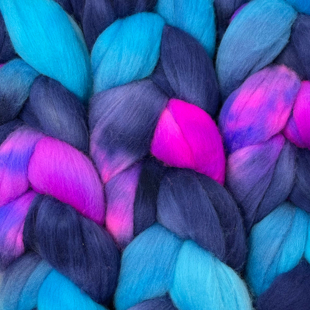 Organic Polwarth combed top Multi-Player