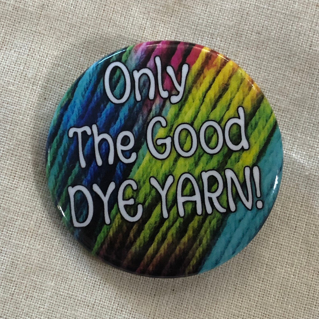 Button Only the good dye yarn