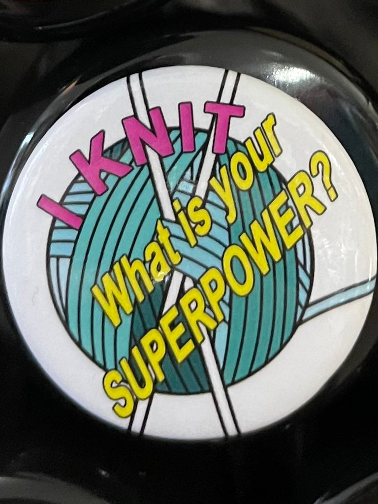 Button Pin Super Power