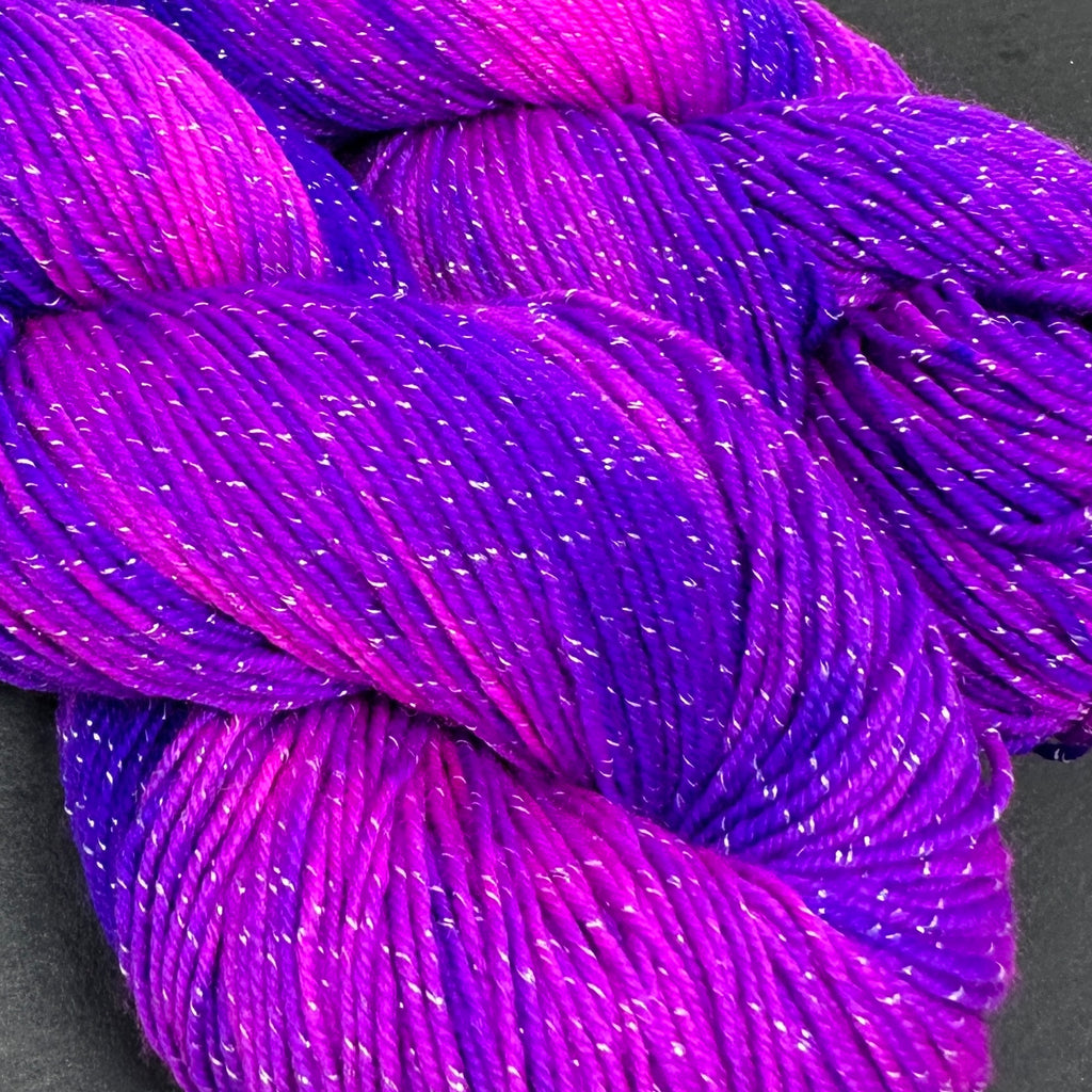 Figment sparkly sock yarn Electric Cowboy