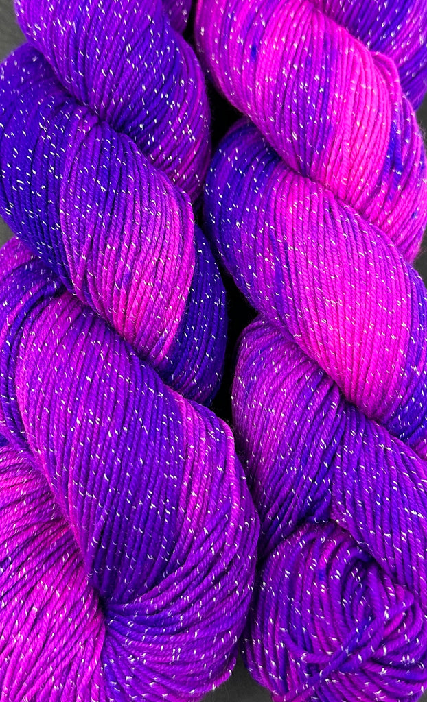 Figment sparkly sock yarn Electric Cowboy