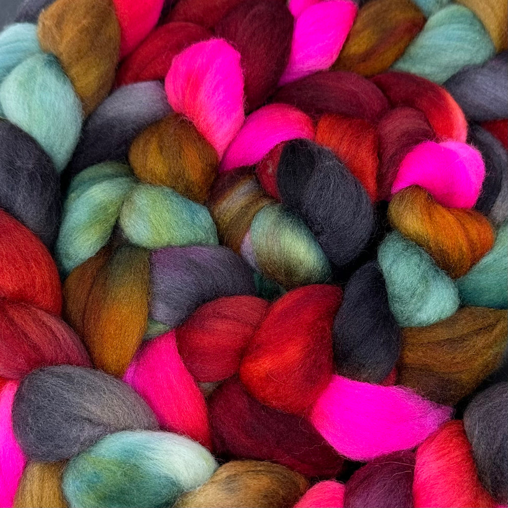 Organic Polwarth combed top Hills And Hollers