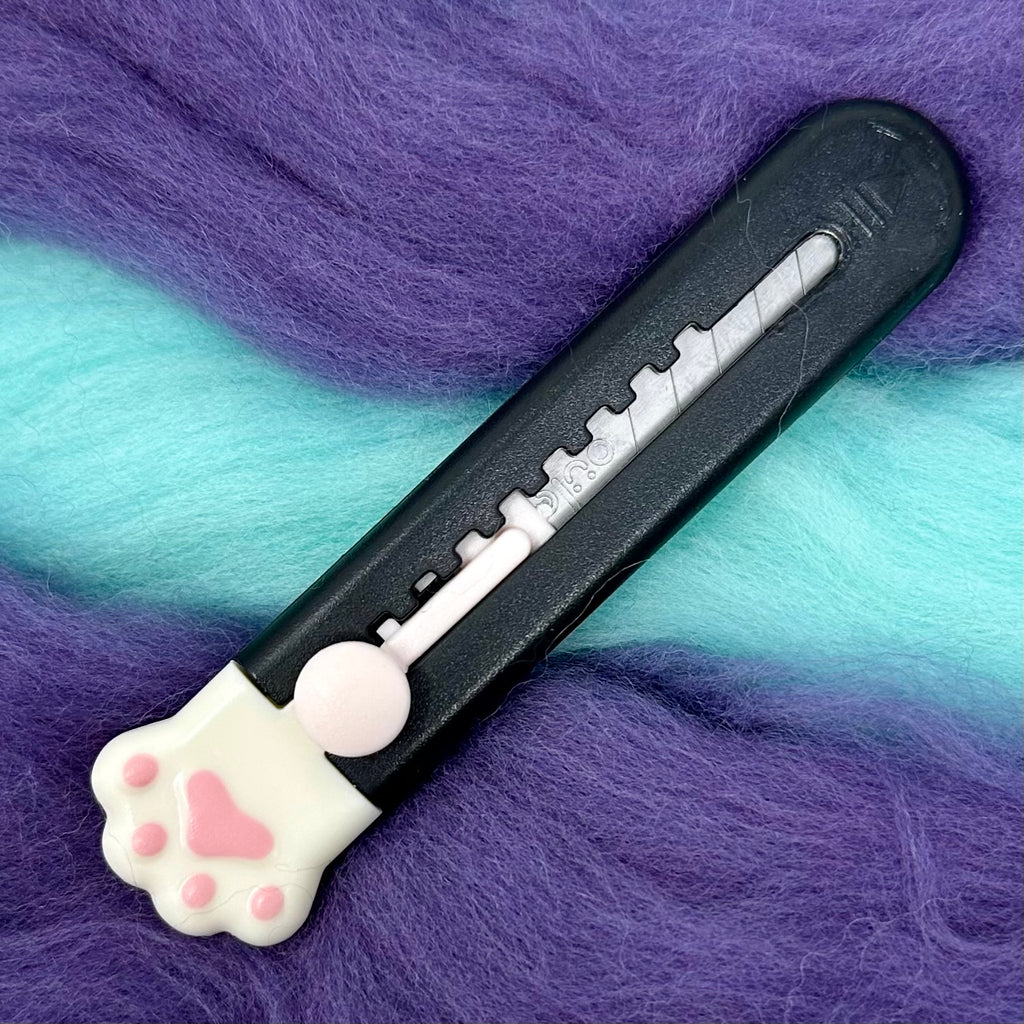Lucky Cat Paw Box Cutters Deep Dyed Yarns