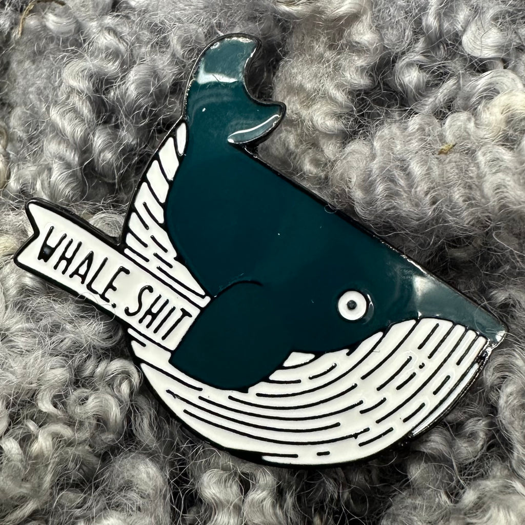 Whale Sh*t Pin Flair