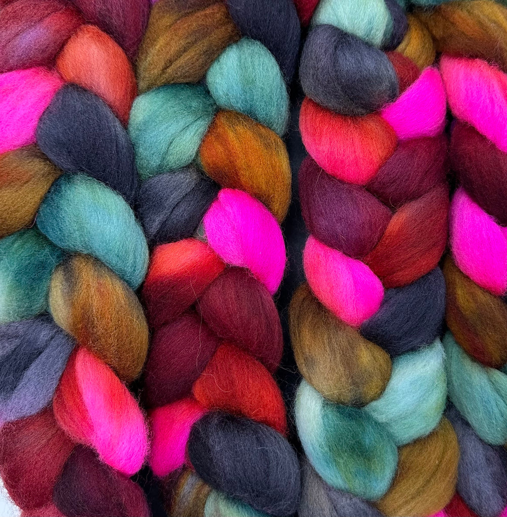 Organic Polwarth combed top Hills And Hollers