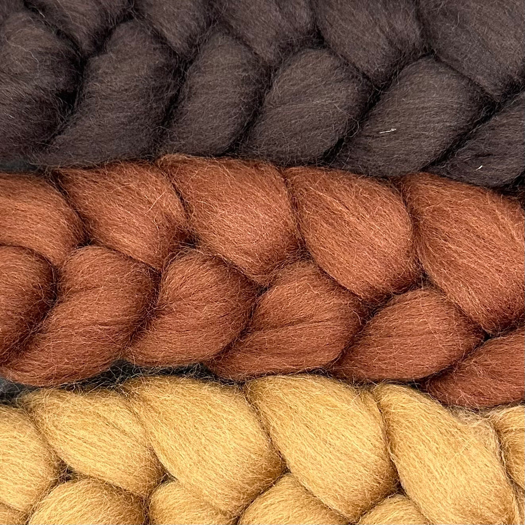 Gradient Merino Combed Top Spin Set Furbee