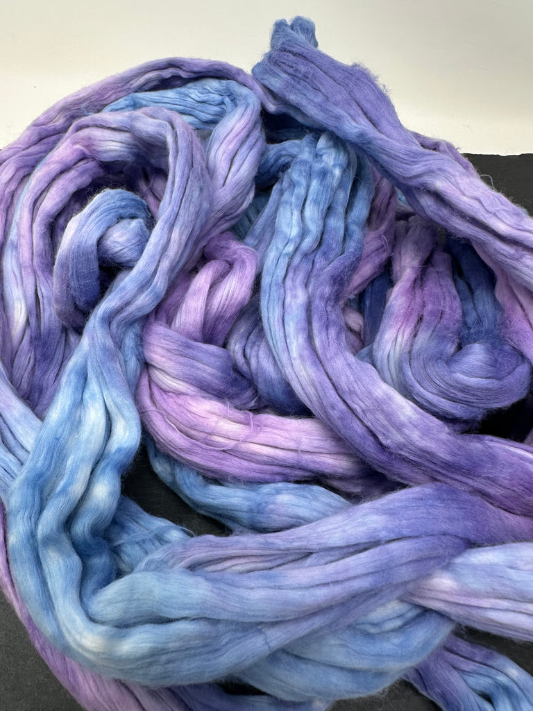 Egyptian Cotton Spinning Fibers 4 ounces Lavender