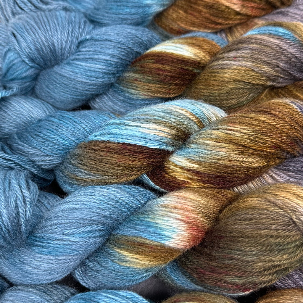 Fluff Muffin Cashmere DK weight yarn Driftwood