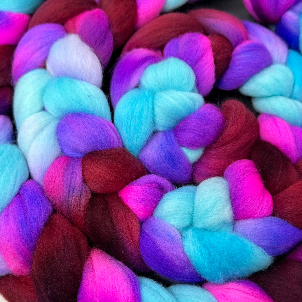 Organic Polwarth combed top Dream Maker