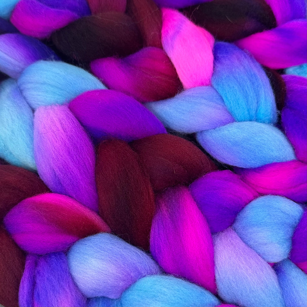 American Targhee wool top spinning fiber Dream Maker