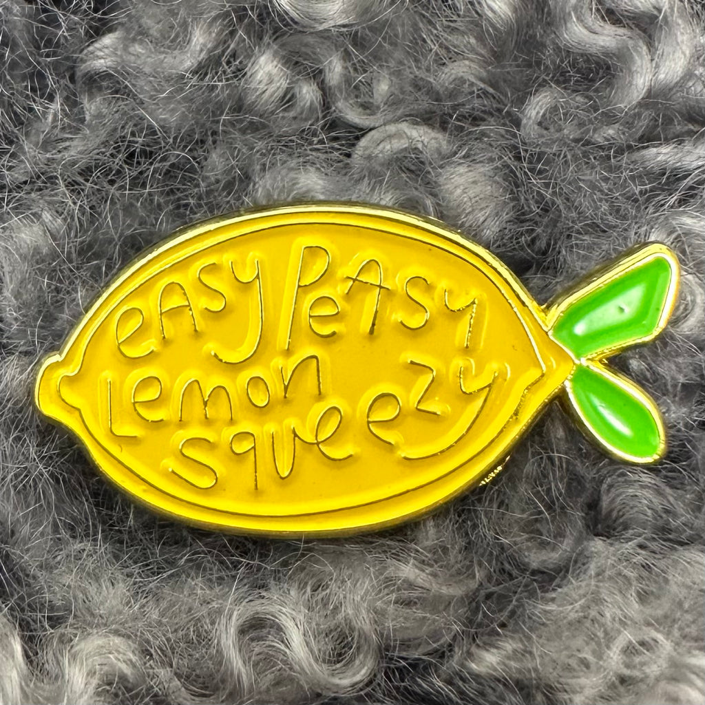 Lemon Squeezy Pin Flair