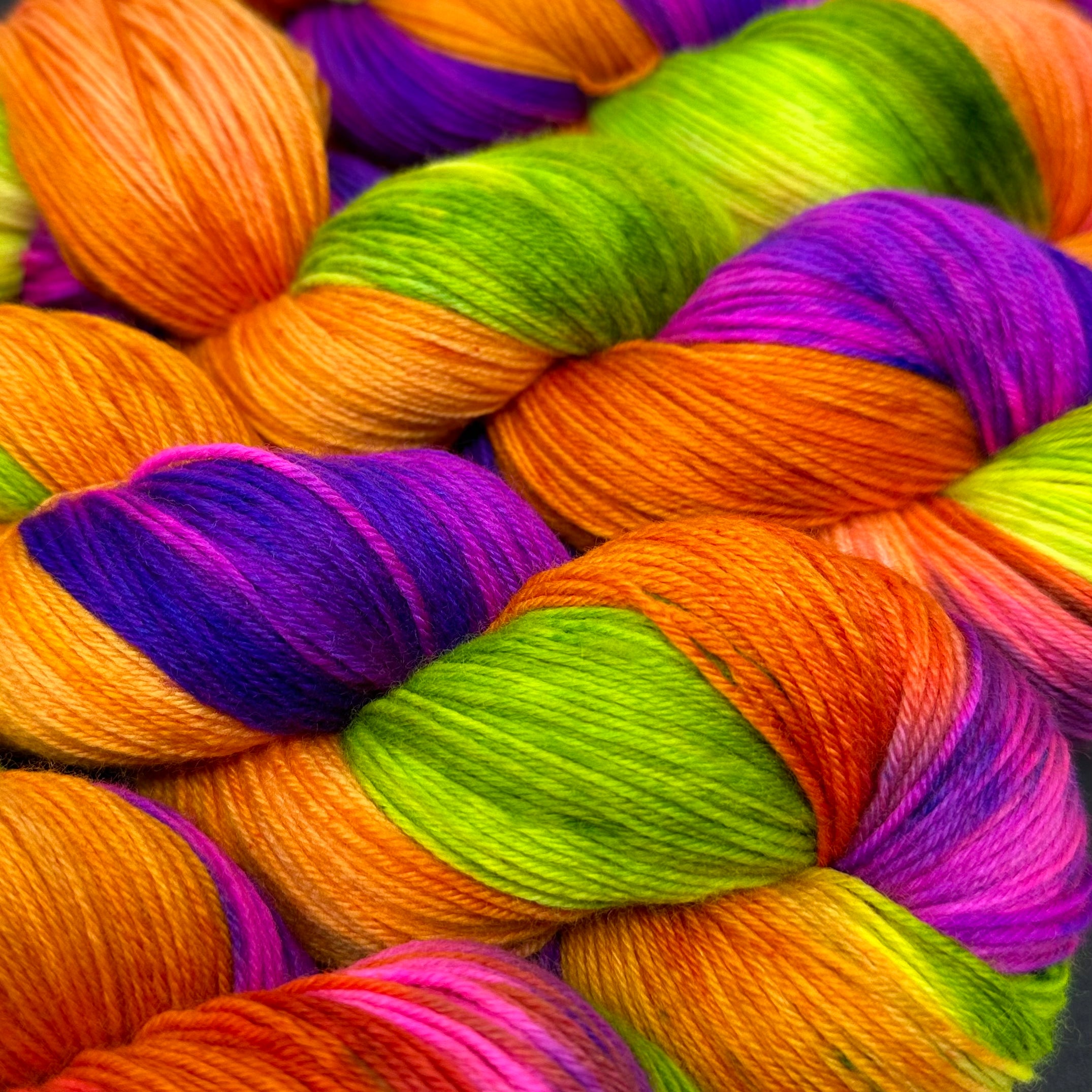 Good Juju Sock yarn Velvet Underground – Deep Dyed Yarns