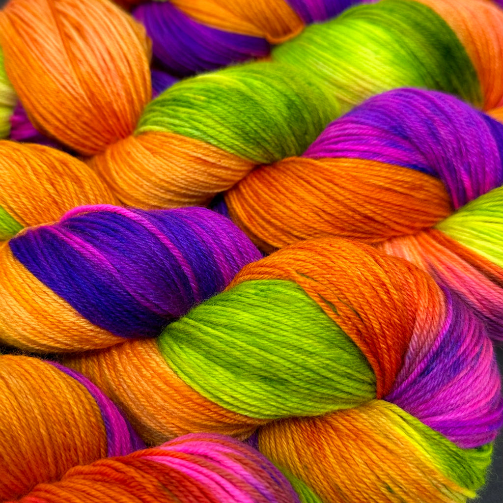 Good Juju Sock yarn Lock Shock and Barrel