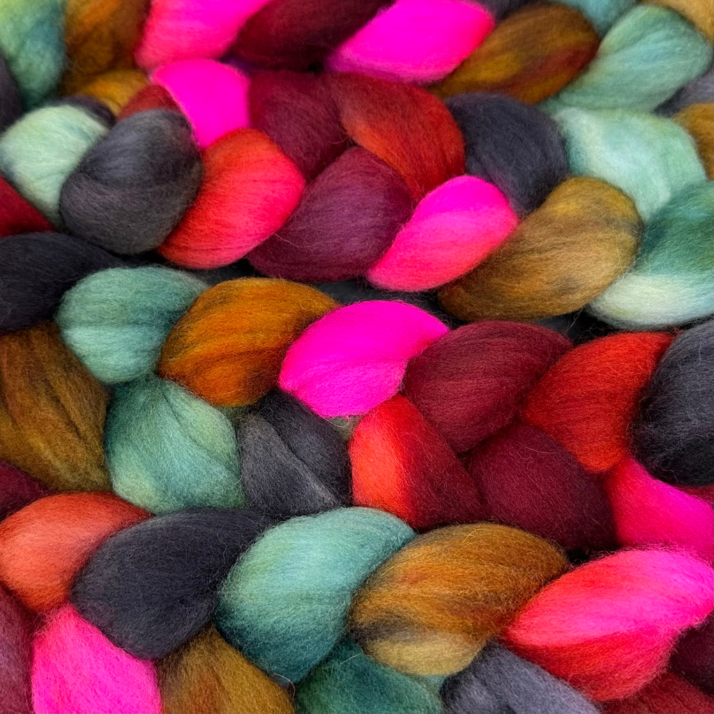 Organic Polwarth combed top Hills And Hollers