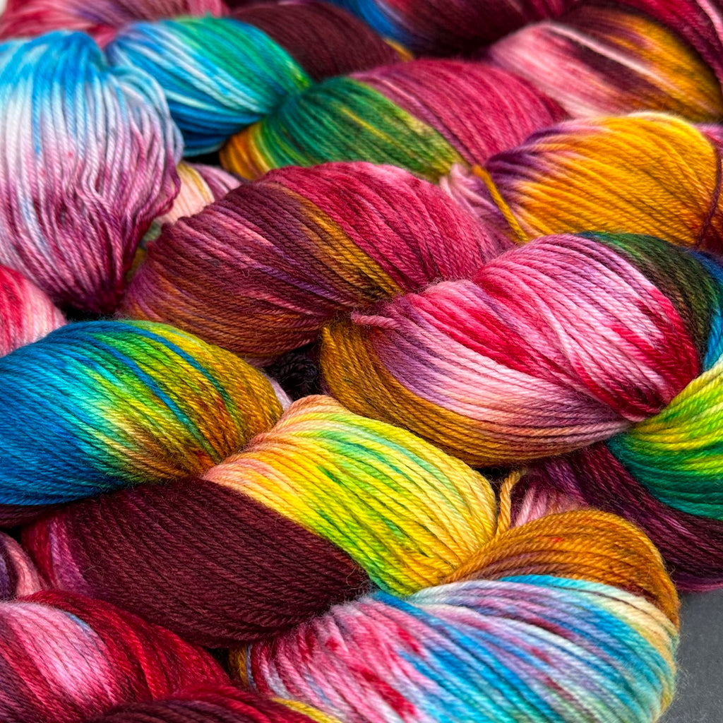 Good Juju Sock yarn Test Batch