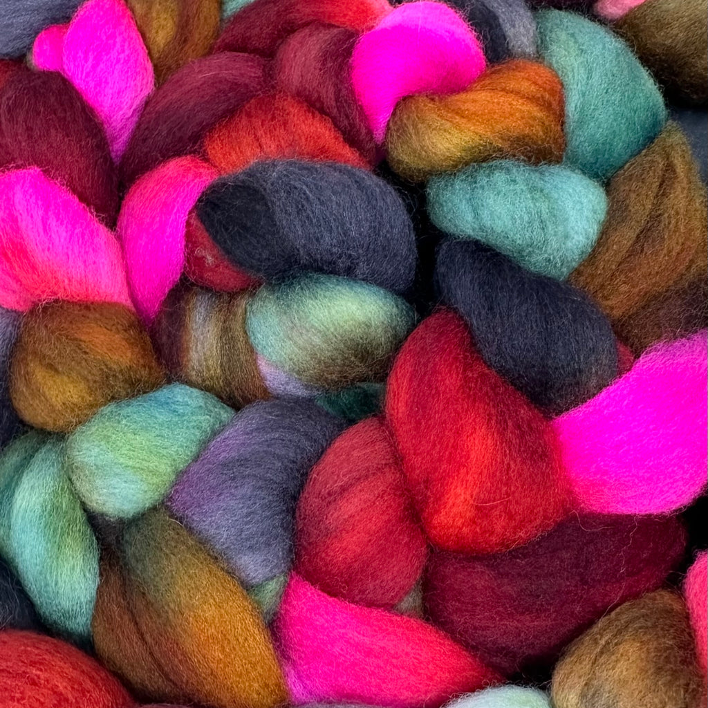 Organic Polwarth combed top Hills And Hollers