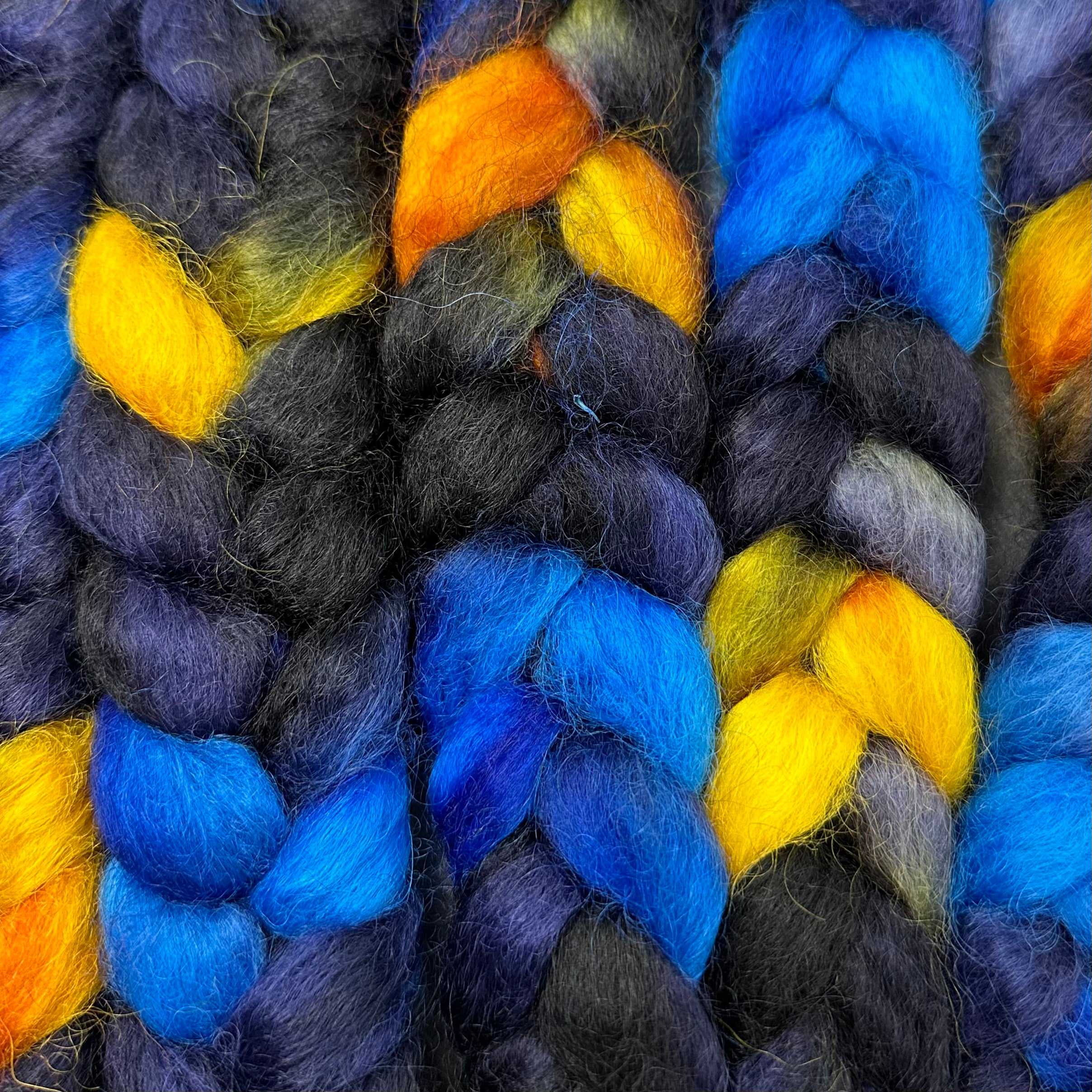 Figment sparkly sock yarn Starry Night – Deep Dyed Yarns