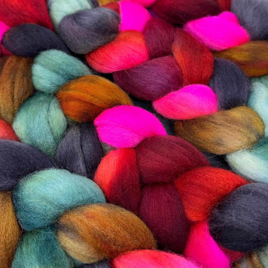 Organic Polwarth combed top Hills And Hollers