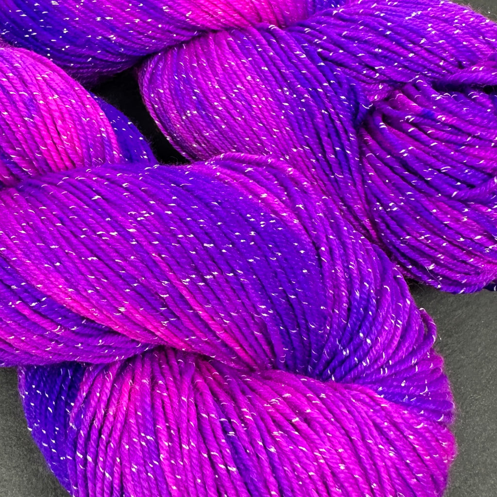 Figment sparkly sock yarn Electric Cowboy