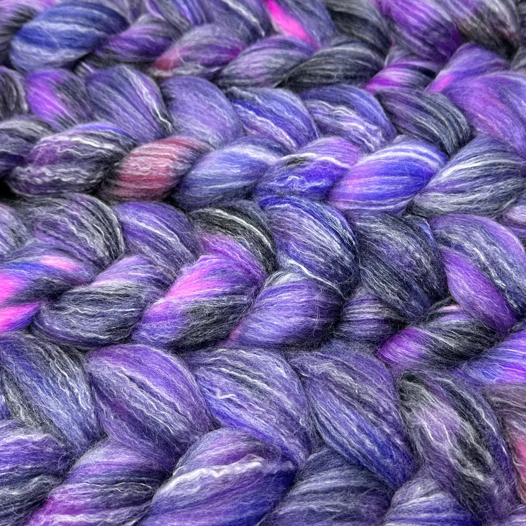 Merino Bamboo Spinning Fiber Twilight Time