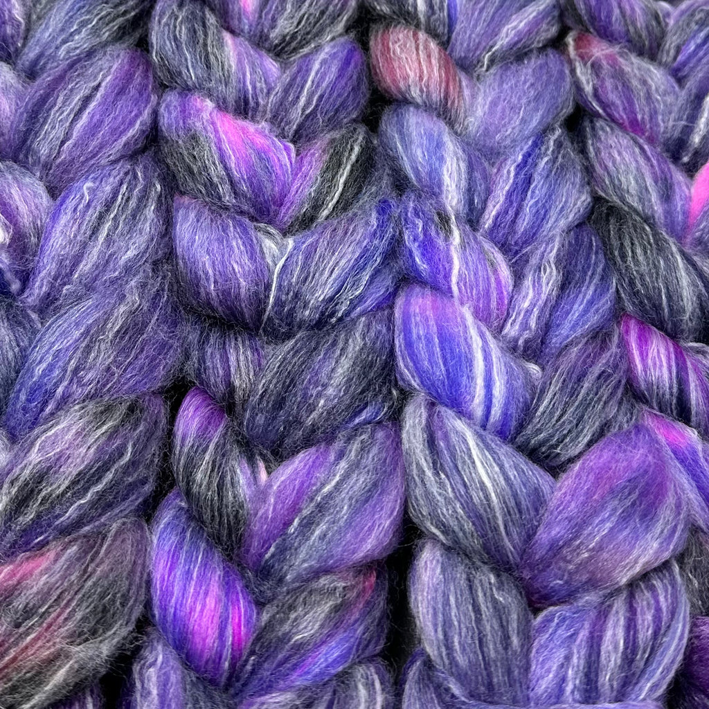 Merino Bamboo Spinning Fiber Twilight Time