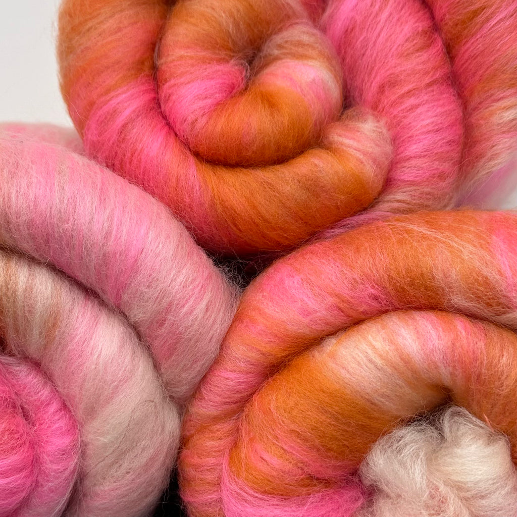 Merino wool Kiera batt for spinning or Felting Sweet Jane