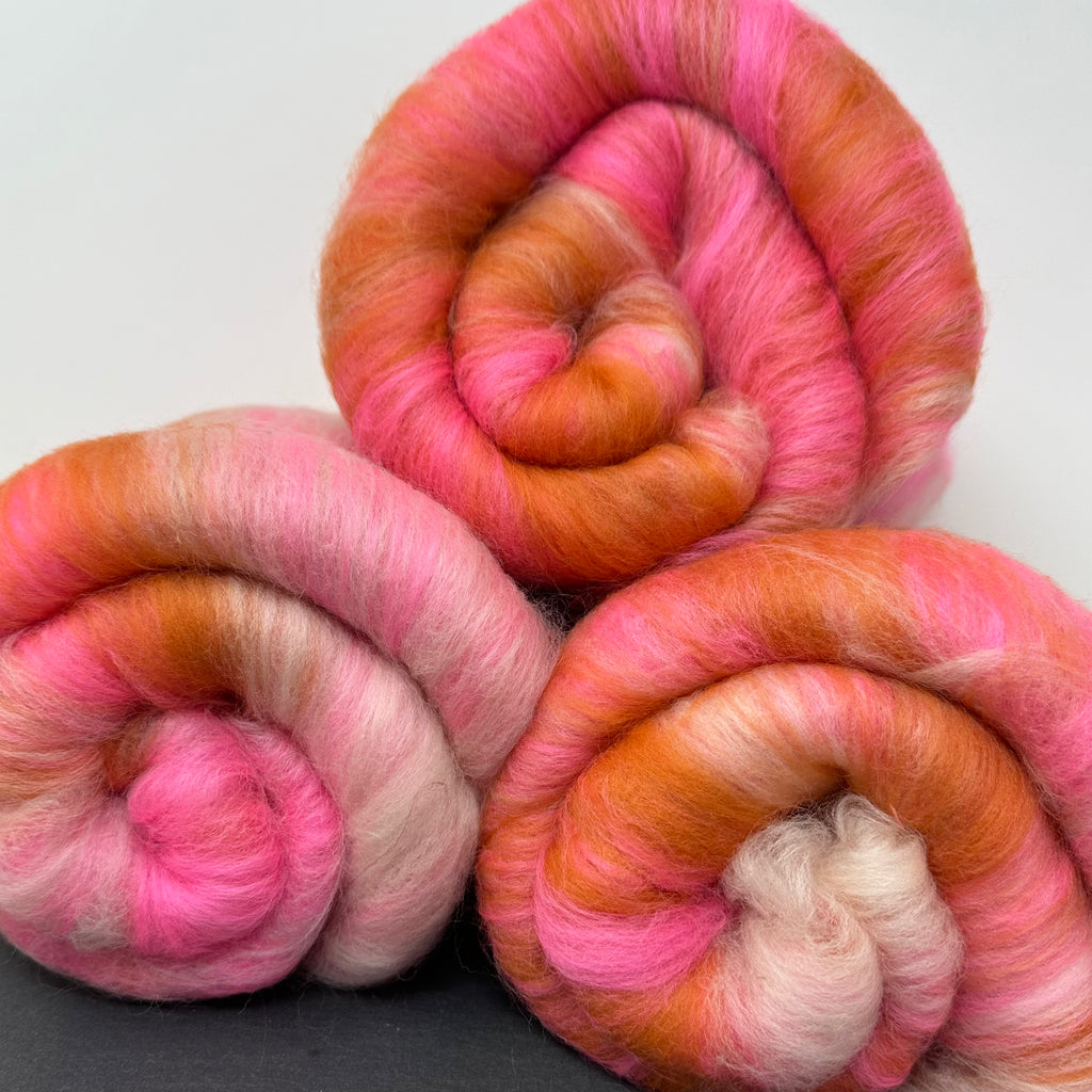 Merino wool Kiera batt for spinning or Felting Sweet Jane