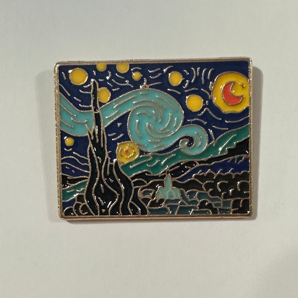 Starry Night Pin Flair