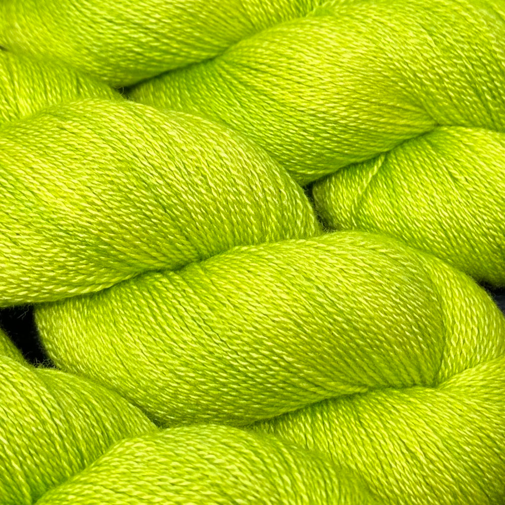 Luna Lace Yarn Mulberry Silk Kiwi