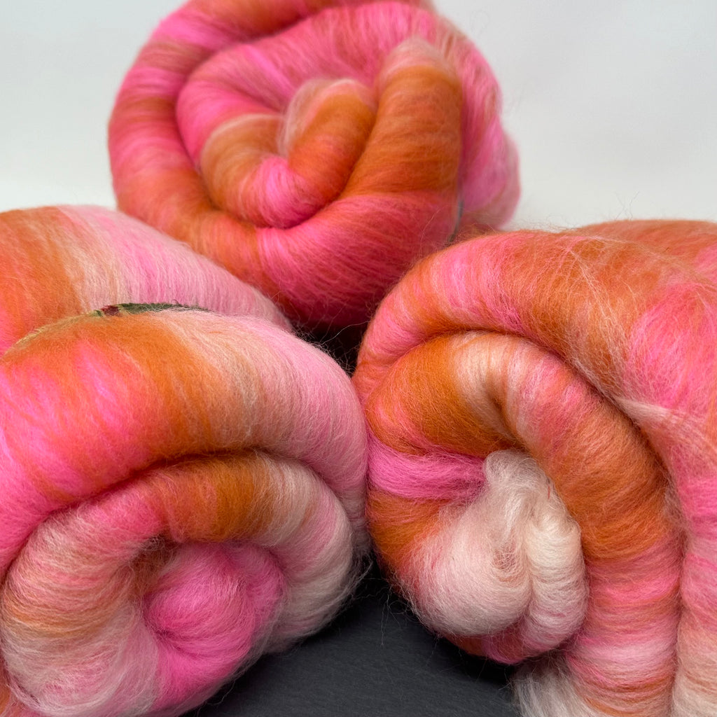 Merino wool Kiera batt for spinning or Felting Sweet Jane