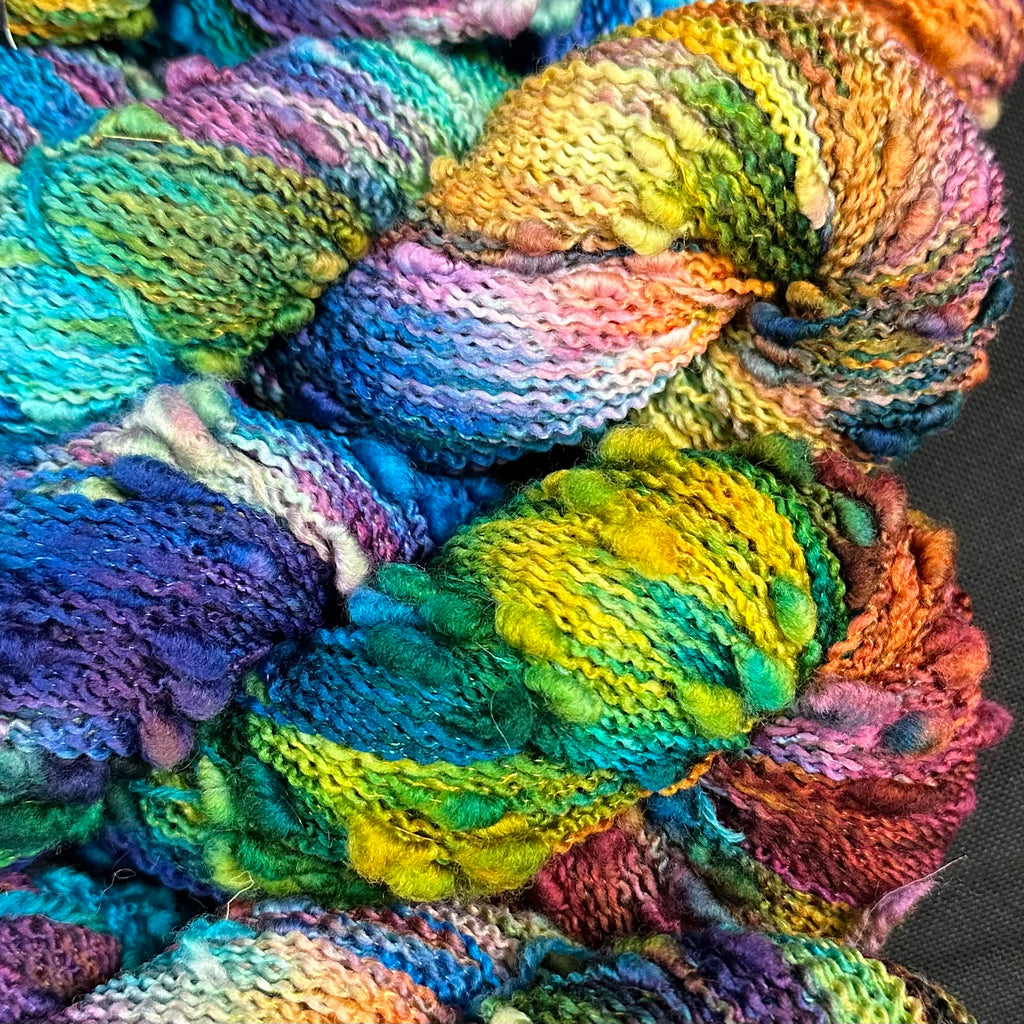Ballo sock weight yarn Skittles