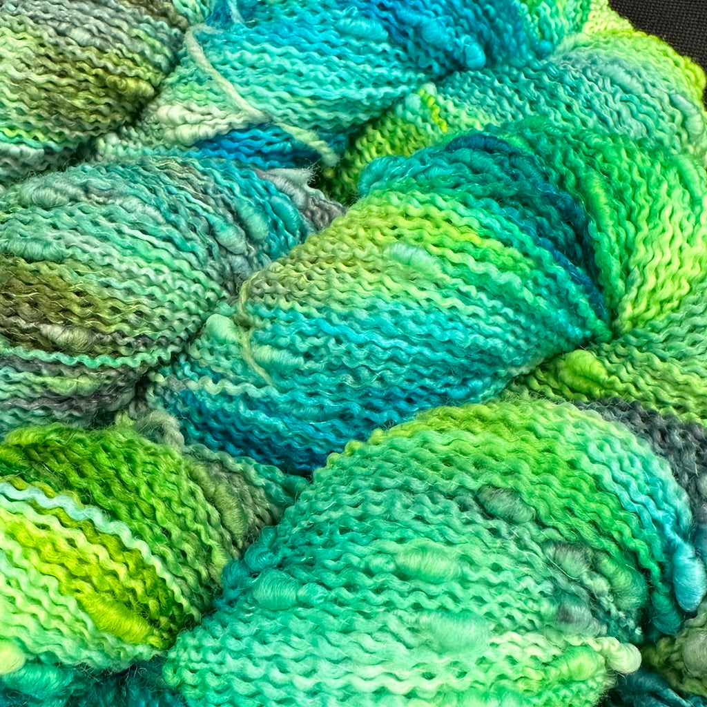 Ballo sock weight yarn Steelyard Pawpaws