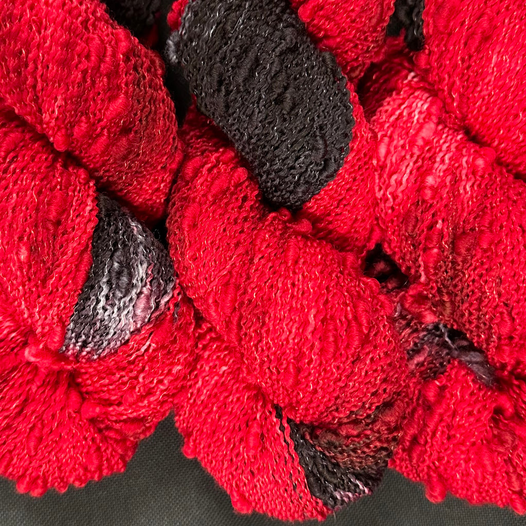 Ballo sock weight yarn Cardinal