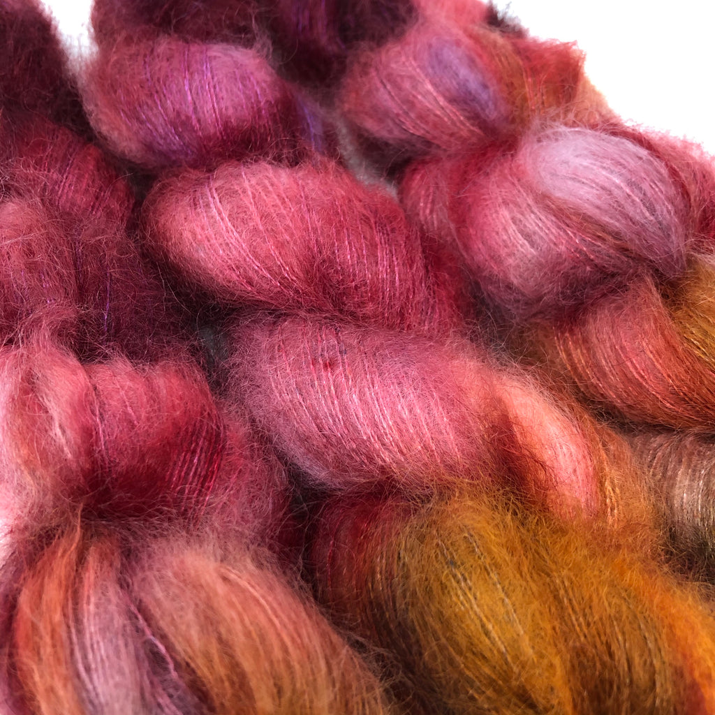 Fort Night Mohair and Silk Candy Apple