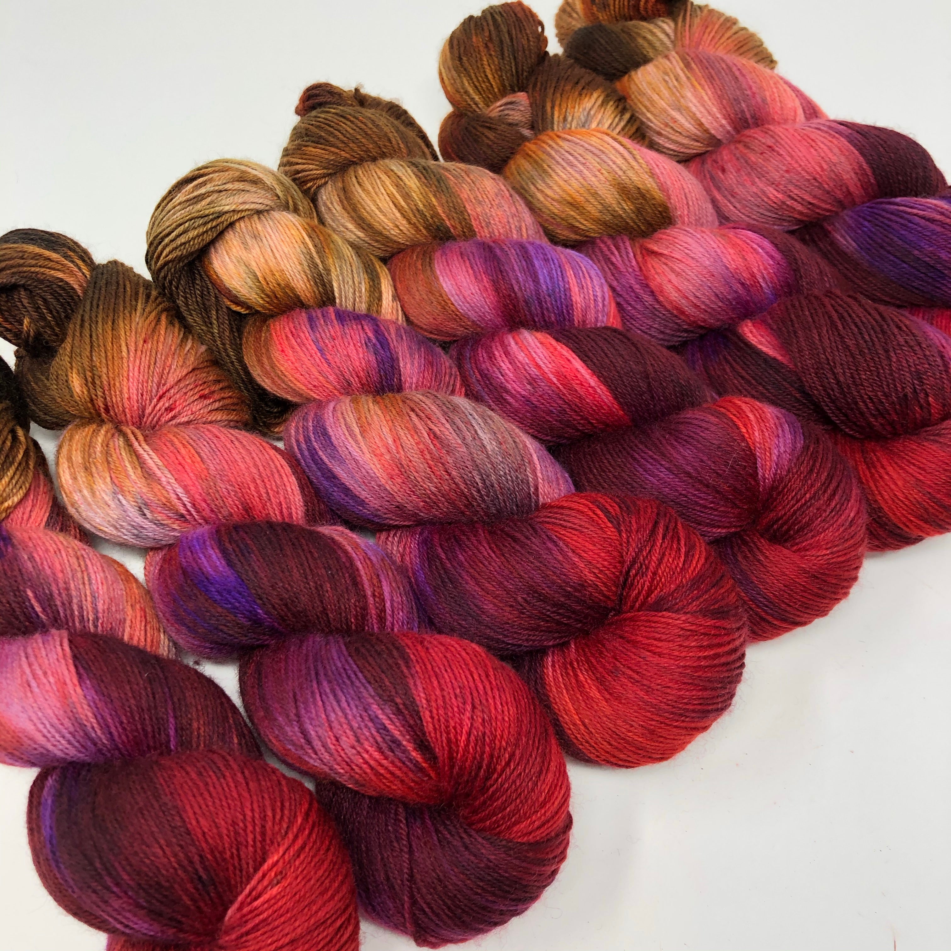 Good Juju Sock yarn Velvet Underground – Deep Dyed Yarns