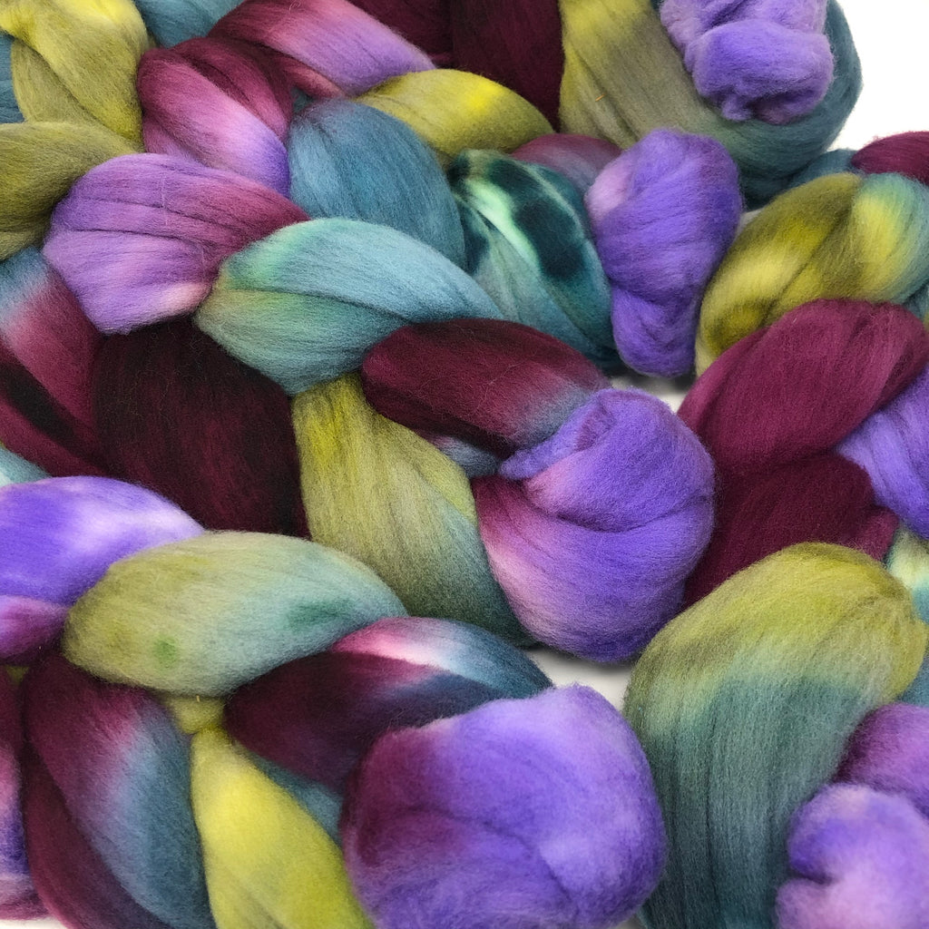American Targhee combed top spinning fiber Kodiak