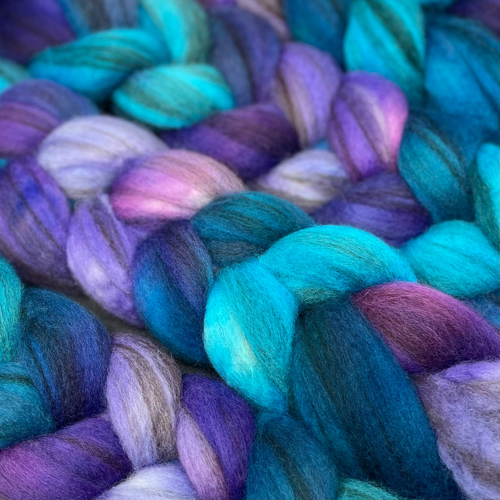 BFL Blue Faced Leicester combed top Galaxy