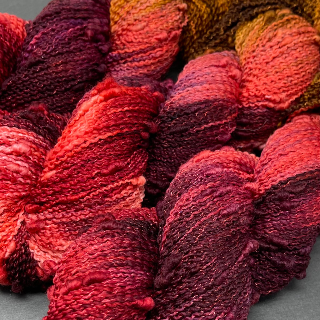 Ballo sock weight yarn Candy Apple