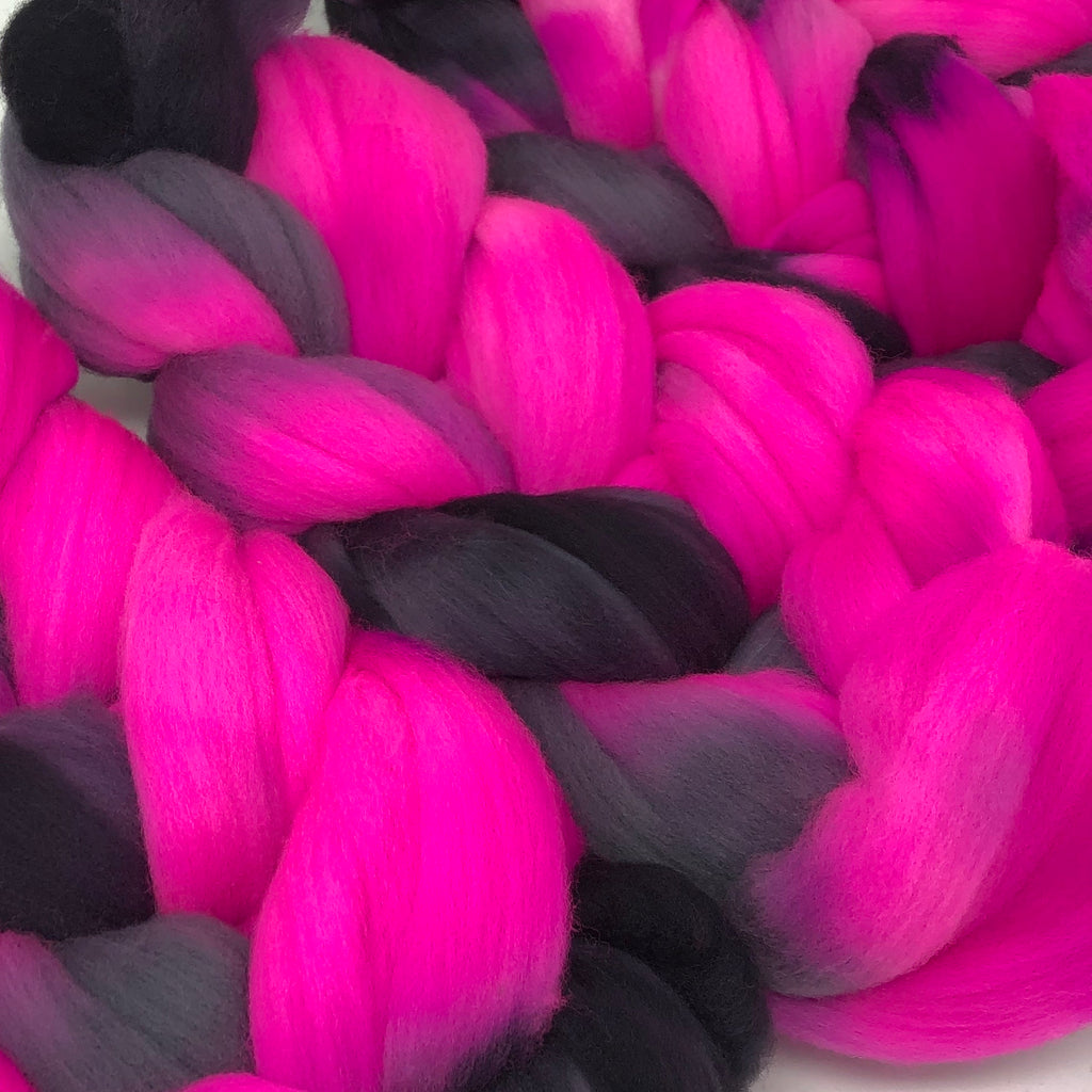 American Targhee wool combed top spinning fiber Velvet Underground