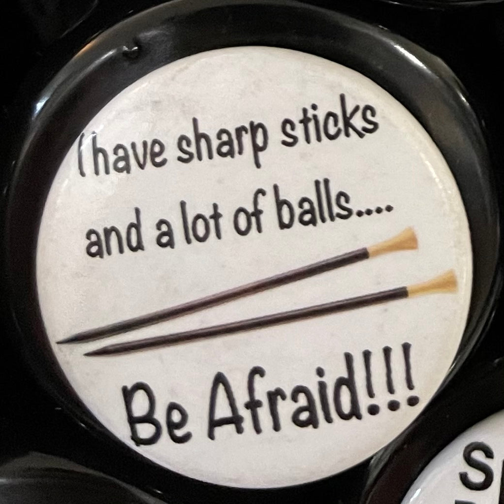 Button Pin Sharp Sticks