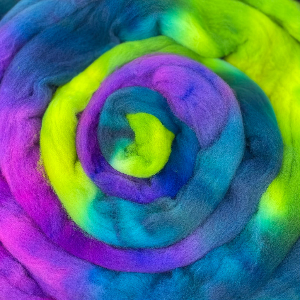 American Targhee wool top spinning fiber Season of the Witch
