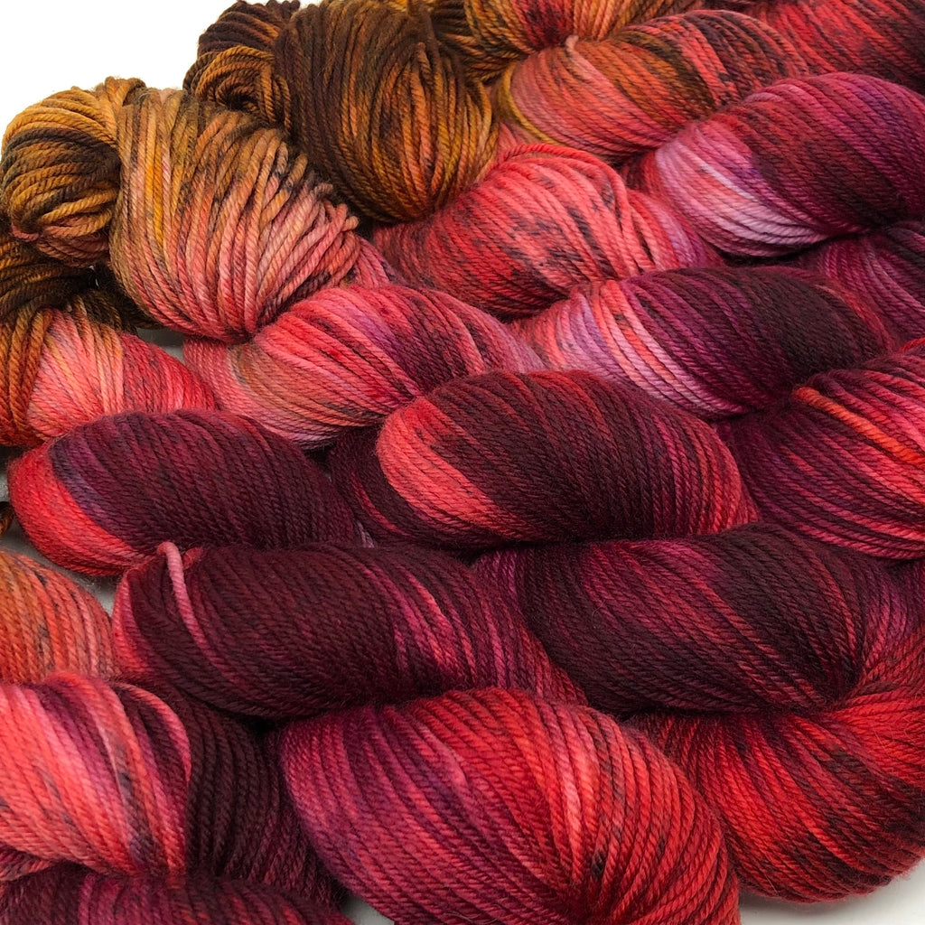 Still heavy DK weight Yarn Candy Apple