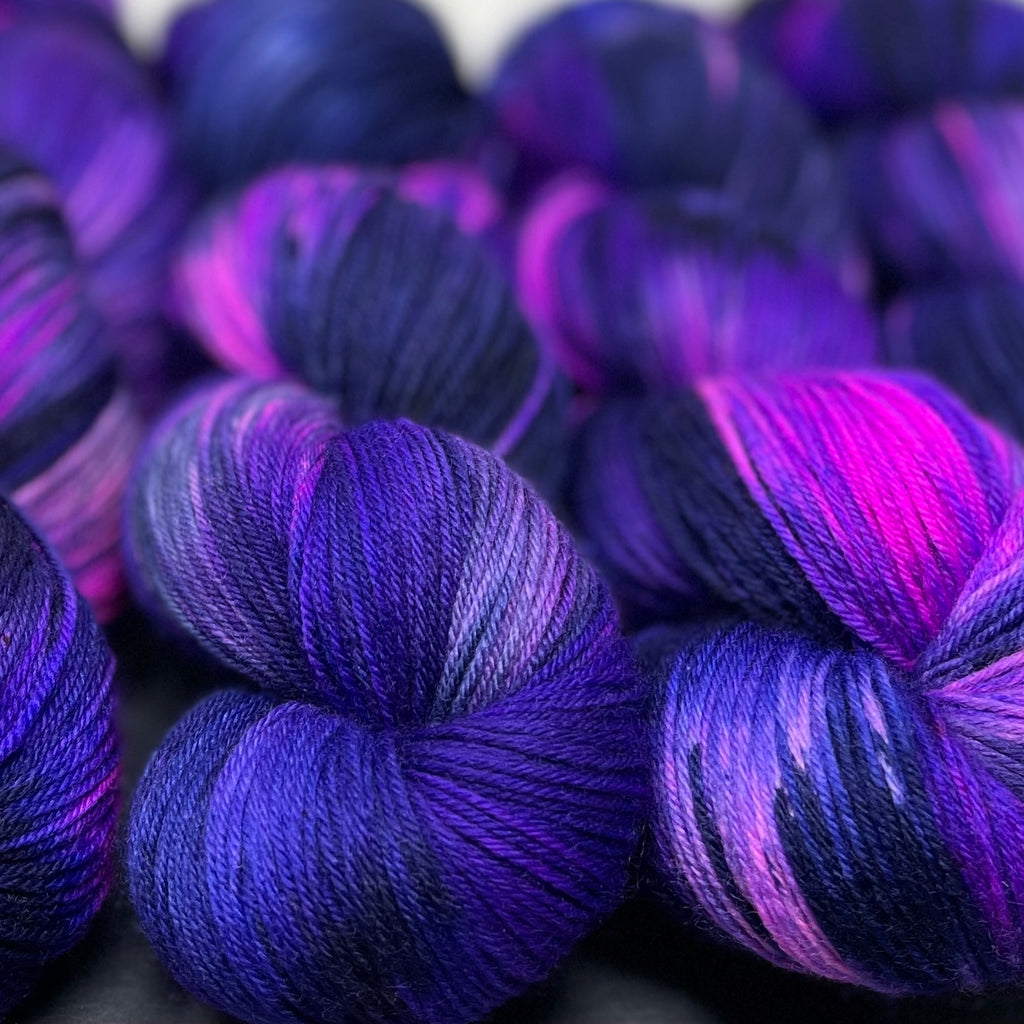 Good Juju Sock yarn Twilight Time