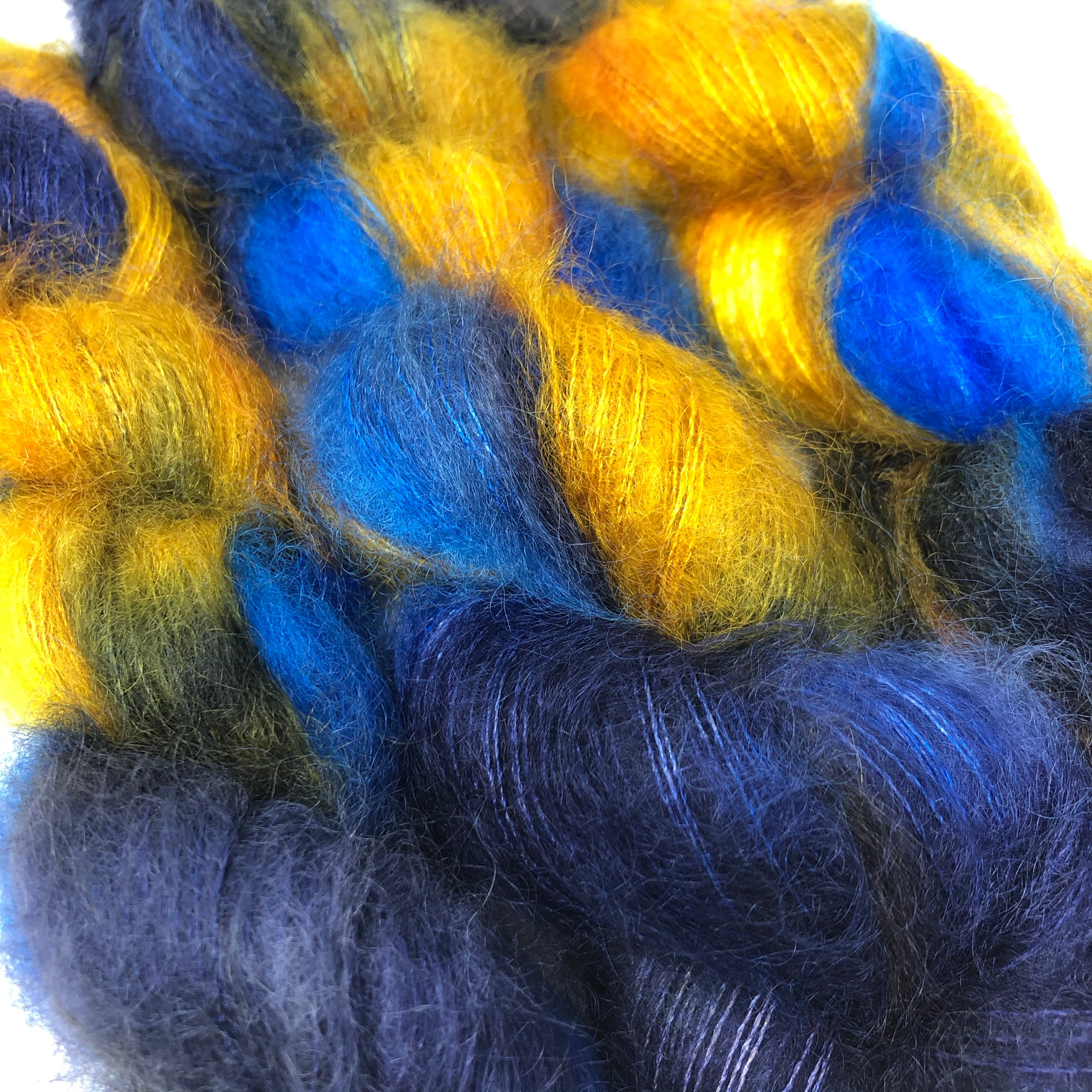 Figment sparkly sock yarn Starry Night – Deep Dyed Yarns