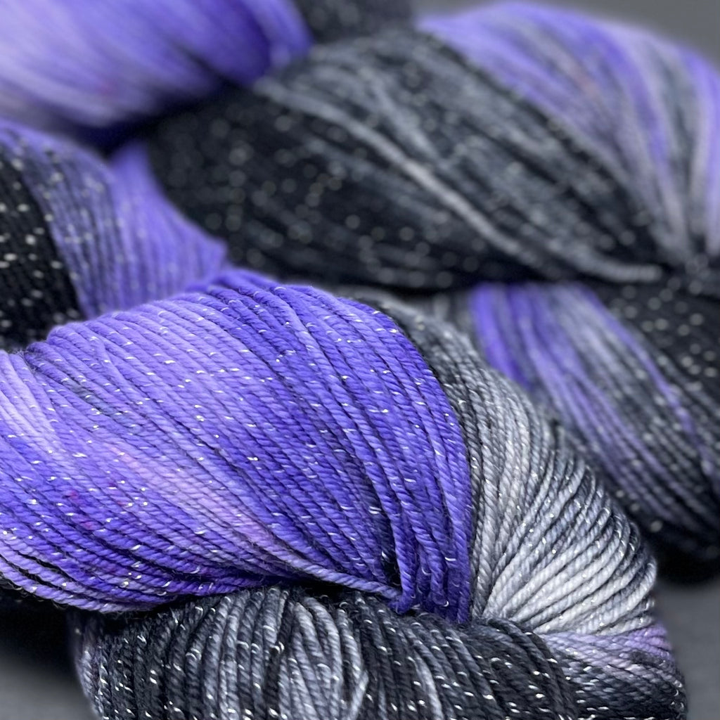 Figment sparkly sock yarn Dark Crystal